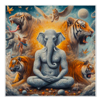 Die spirituelle Kunst Poster