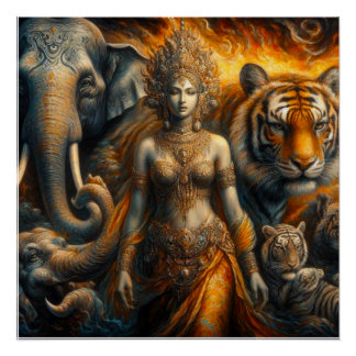 Die spirituelle Kunst Poster