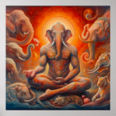 Die spirituelle Kunst Poster (Vorne)