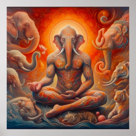 Die spirituelle Kunst Poster (Vorne)