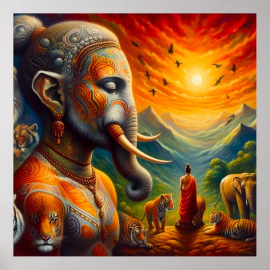 Die spirituelle Kunst Poster (Vorne)