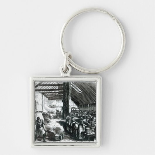 Die Spitalfields Suppen-Küche, 1867 Schlüsselanhänger (Vorne)