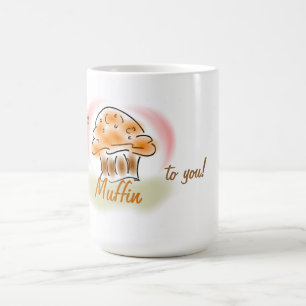 Die Spitze der Muffin-Tasse Kaffeetasse