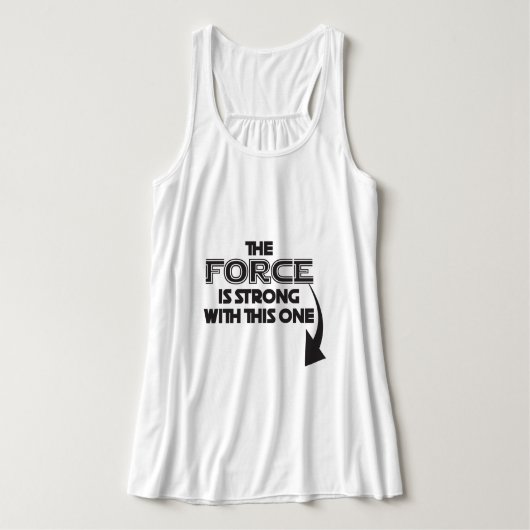 Die Spitze der Mütterschaft der FORCE Tank Top (Design Vorderseite)