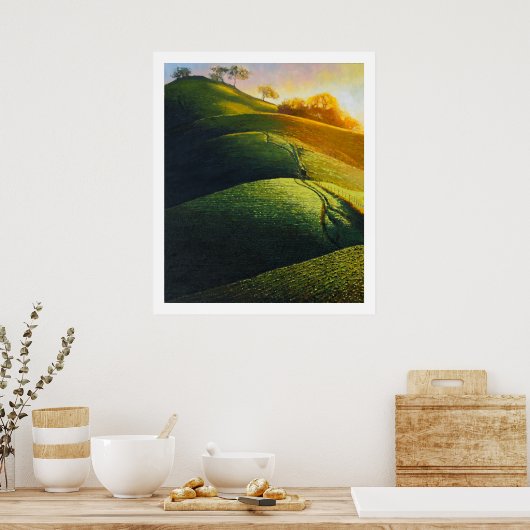 Die Spitze des Poly Canyons Poster (Küche)