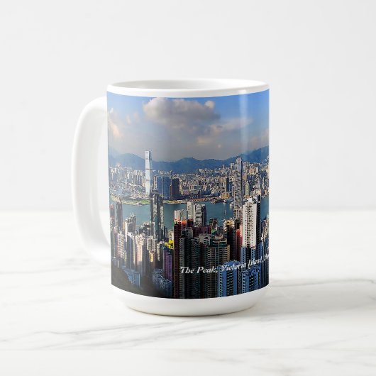 Die Spitze, Tasse Victoria-Insel-, Hong Kong (Vorderseite Links)
