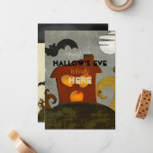 Die spokzische Kunst des Volkes Mitteilungskarte (Vorderseite/Rückseite Beispiel)