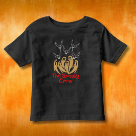 Die spöttische Crew Halloween Familie passt zusamm Kleinkind T-shirt