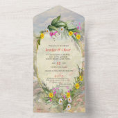 Die Sprache der Blume All In One Einladung (Innen Boden)