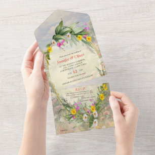 Die Sprache der Blume All In One Einladung