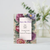 Die Sprache der Blume Ankündigungspostkarte (Stehend Vorderseite)