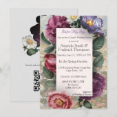 Die Sprache der Blume Einladung (Vorne/Hinten)