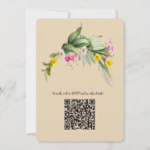 Die Sprache der Blume Einladung (Rückseite)