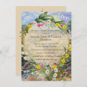 Die Sprache der Blume Einladung (Vorne/Hinten)