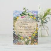 Die Sprache der Blume Einladung (Stehend Vorderseite)