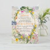 Die Sprache der Blume Einladung (Stehend Vorderseite)