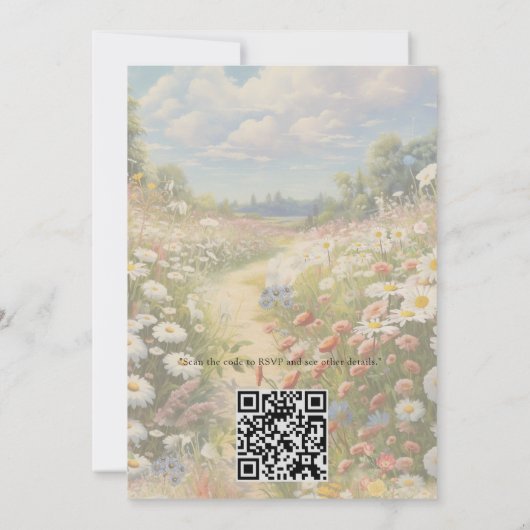 Die Sprache der Blume Einladung (Rückseite)