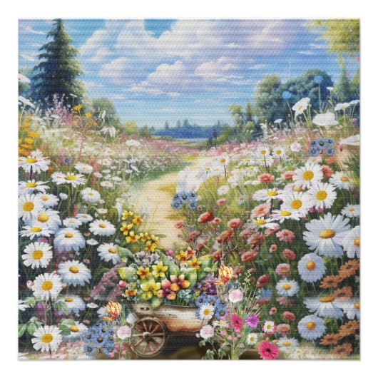 die Sprache der Blume Fotodruck (Vorne)