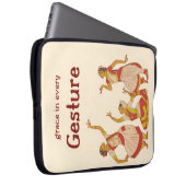 die Sprache der Gnade Laptopschutzhülle (Vorne Rechts)