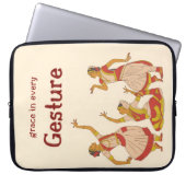 die Sprache der Gnade Laptopschutzhülle (Vorderseite)