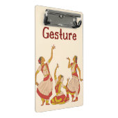 Die Sprache der Gnade Mini Klemmbrett (Schrägansicht)