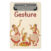 Die Sprache der Gnade Mini Klemmbrett (Vorderseite)