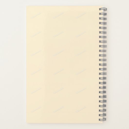 Die Sprache der Gnade Notizblock (Rückseite)