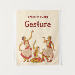 die Sprache der Gnade Wandteppich