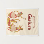 die Sprache der Gnade Wandteppich (Vorderseite (Horizontal))