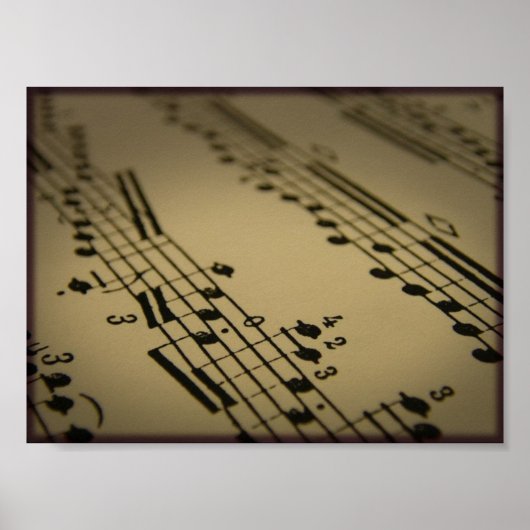 Die Sprache der Musik Poster (Vorne)