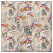 Die Sprache der Symbole des Lichts Stoff (Muster)