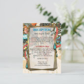 Die Sprache des Lichts - doodle Kunst Ankündigungspostkarte (Stehend Vorderseite)