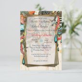 Die Sprache des Lichts - doodle Kunst Dankeskarte (Stehend Vorderseite)