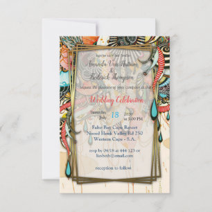 Die Sprache des Lichts - doodle Kunst Dankeskarte