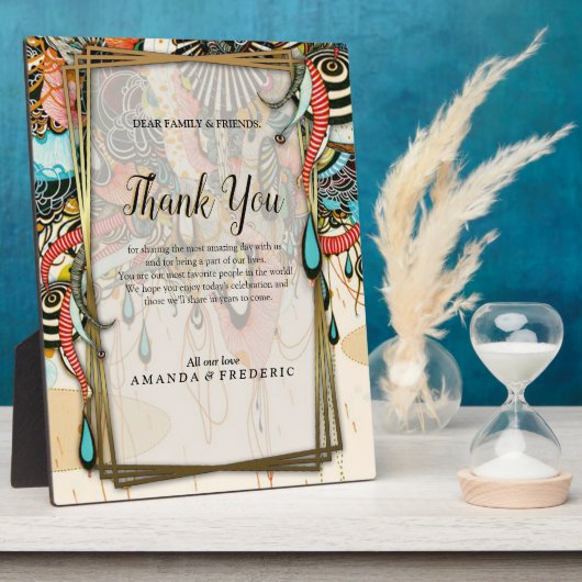 Die Sprache des Lichts - doodle Kunst Fotoplatte (Seite)