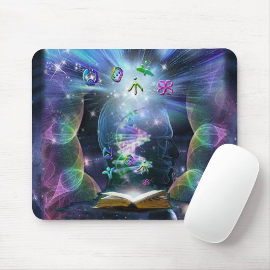 Die Sprache des Lichts Mousepad (Mit Mouse)