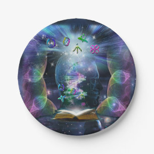 Die Sprache des Lichts Pappteller