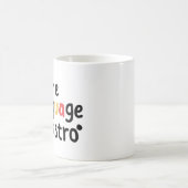 Die Sprache Maestro Kaffeetasse (Mittel)