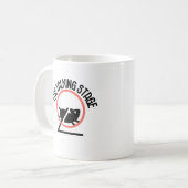 Die sprechende Bühne.w Kaffeetasse (Vorderseite Links)