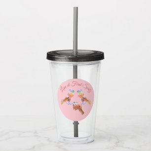 Die Spritz Squad Aperol Junggeselinnen-Abschied Acryltrinkbecher