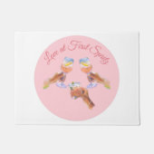 Die Spritz Squad | Aperol Junggeselinnen-Abschied Fußmatte (Vorderseite)