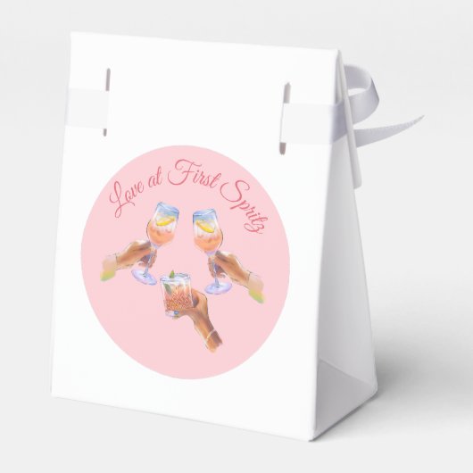 Die Spritz Squad | Aperol Junggeselinnen-Abschied Geschenkschachtel (Rückseite)