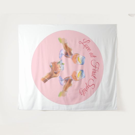 Die Spritz Squad | Aperol Junggeselinnen-Abschied  Wandteppich (Vorderseite (Horizontal))