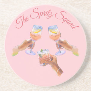 Die Spritz Squad Junggesellinnenabschied Braut-T Getränkeuntersetzer
