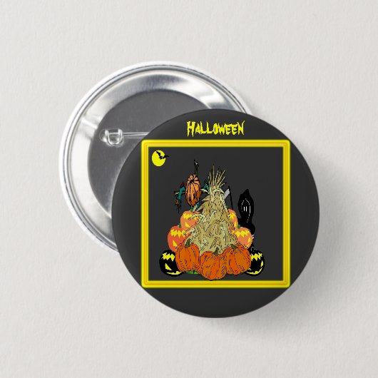 Die Spuk Cornstalk - Button (Vorne & Hinten)