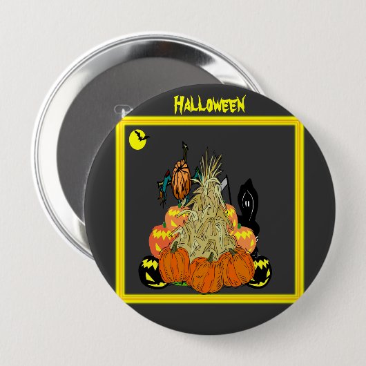 Die Spuk Cornstalk - Button (Vorne & Hinten)