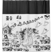 Die Spuk Zeremonie Duschvorhang (Vorderseite)