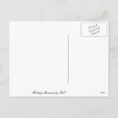 Die Spuk Zeremonie - Feiertagspostkarte (Rückseite)