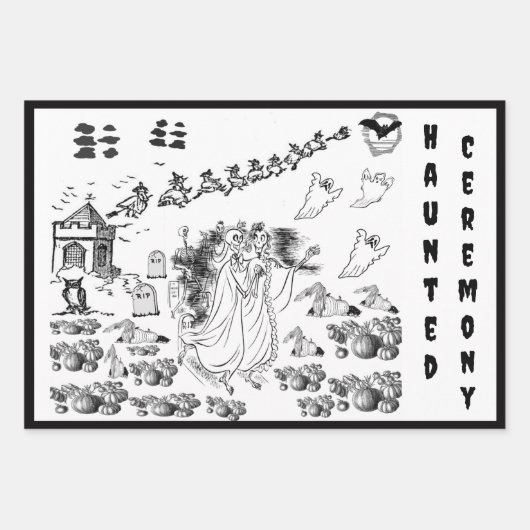 Die Spuk Zeremonie - Geschenkpapier Set (Vorderseite 3)