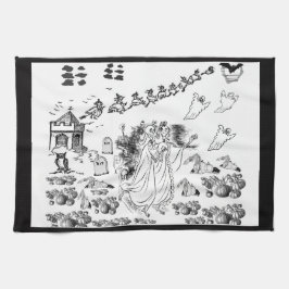 Die Spuk Zeremonie - Geschirrtuch